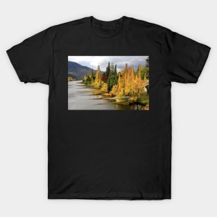 Distorted Tasmanian landscape T-Shirt